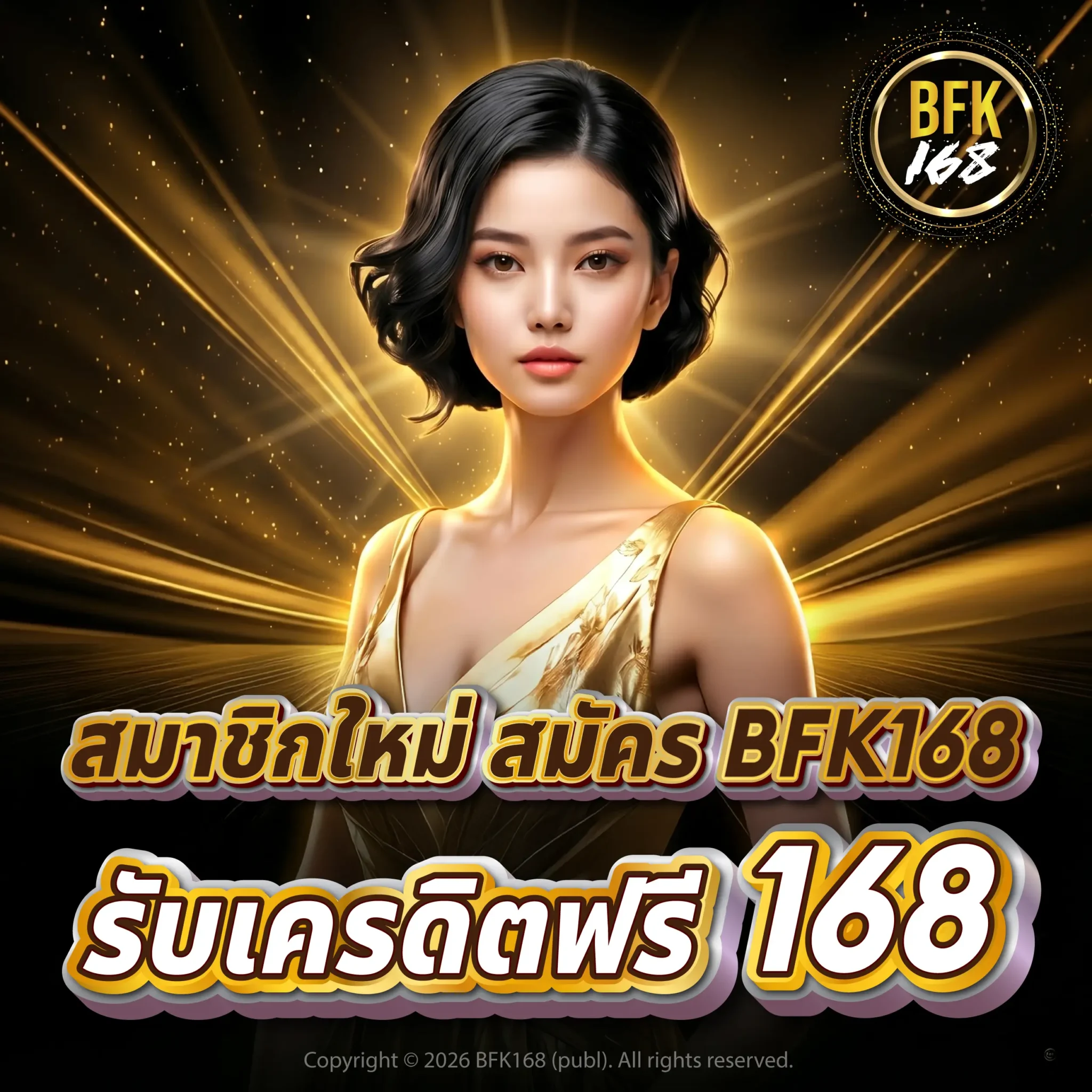 bfk168d - สมาชิกใหม่ สมัคร BFK168 รับเครดิตฟรี168